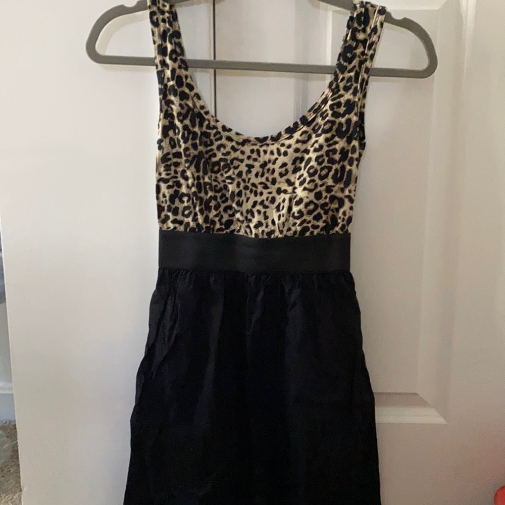 Leopard print dress size extra small